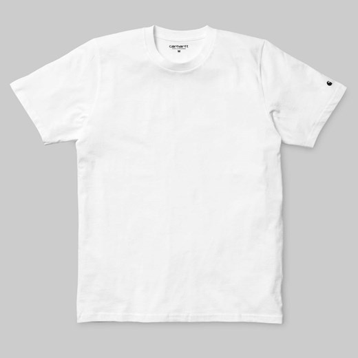 T-shirt męski Carhartt biały z krótkimi rękawami 