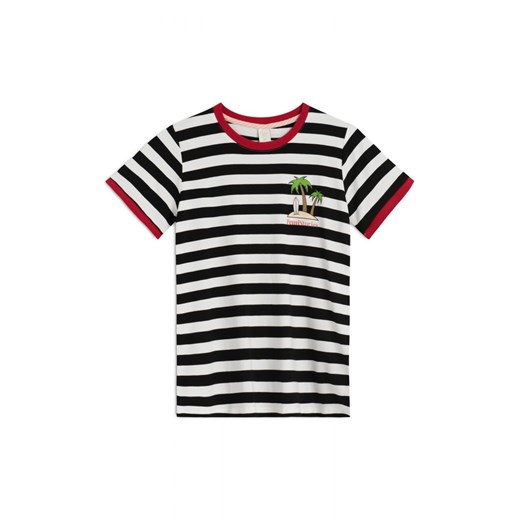T-shirt Funsa Black And White Stripes