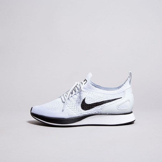 Buty sportowe damskie Nike do biegania zoom białe gładkie wiązane płaskie 