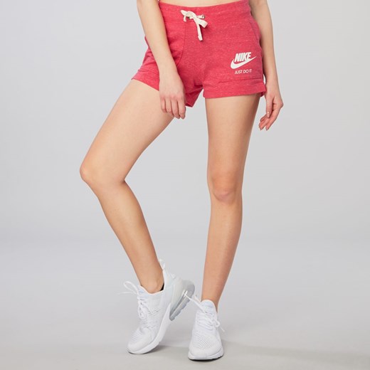 Spodenki sportowe różowe Nike bez wzorów 