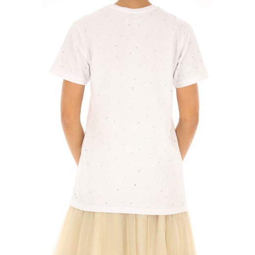 P.A.R.O.S.H. Koszulka dla Kobiet, biały, Bawełna, 2019, 40 M
