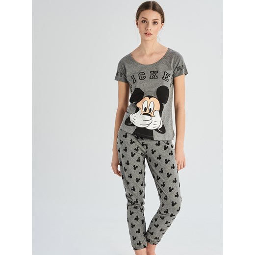 Sinsay - Dwuczęściowa piżama Mickey Mouse - Jasny szar Sinsay  L 