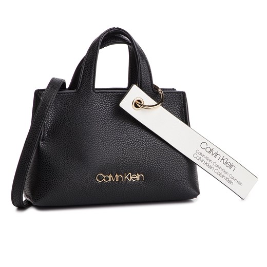 Calvin Klein shopper bag bez dodatków do ręki 