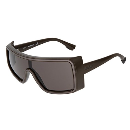 DIESEL unisex okulary przeciwsłoneczne Sunglasses dl0056 58 A, kolor: brązowy -  jeden rozmiar brązowy Diesel  sprawdź dostępne rozmiary okazja Amazon 
