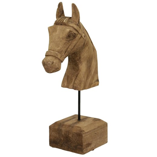 Dekoria Dekoracja Horse Wood wys. 48cm, 48 cm