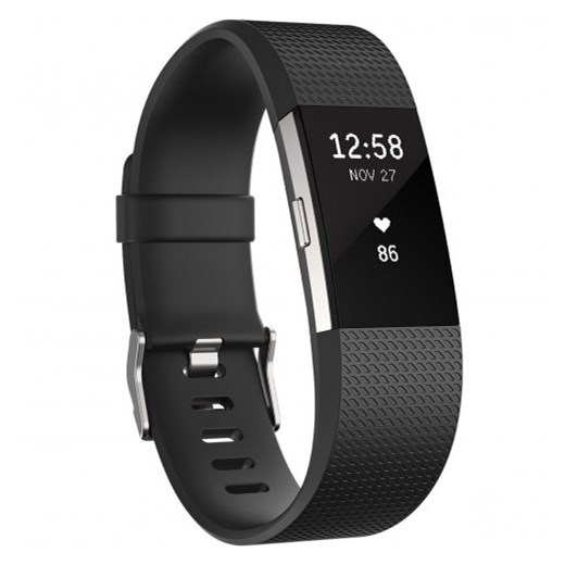 Monitor Aktywności Fitbit CHARGE 2 - FB407SBKS-EU - Rozmiar S