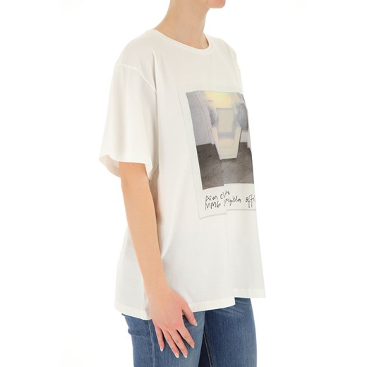Maison Martin Margiela Koszulka dla Kobiet Na Wyprzedaży, biały, Bawełna, 2019, 38 40