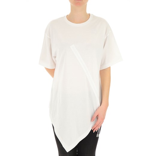 Maison Martin Margiela Koszulka dla Kobiet Na Wyprzedaży, biały, Bawełna, 2019, 40 M