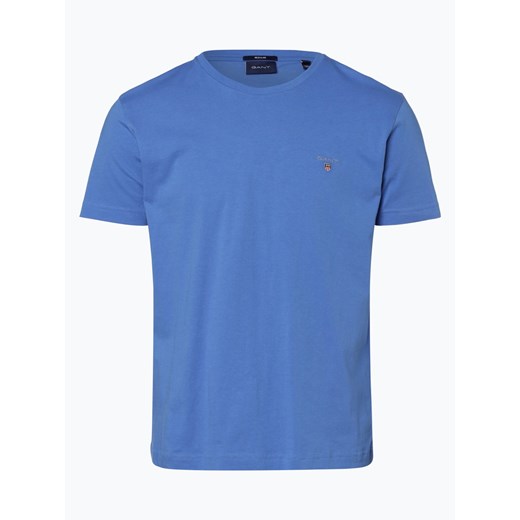 Gant - T-shirt męski, niebieski Gant  XL vangraaf