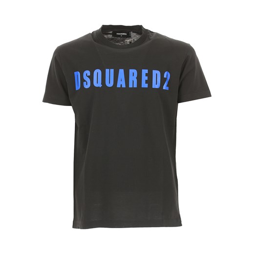 T-shirt męski Dsquared2 czarny 