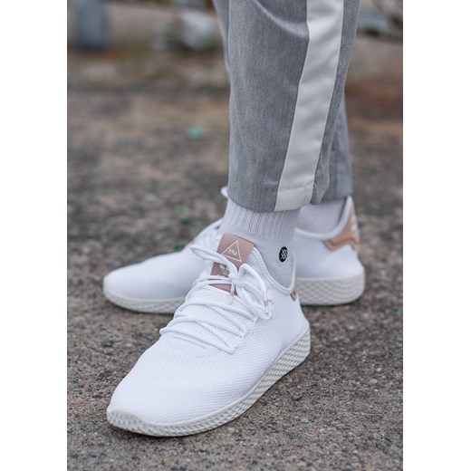 Buty sportowe męskie Adidas pharrell williams białe wiązane 