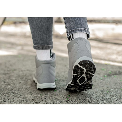 Buty sportowe dziecięce New Balance szare sznurowane 