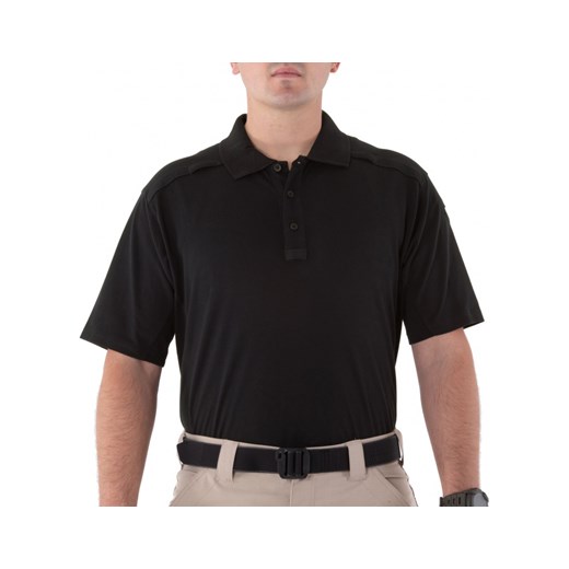 Koszulka polo First Tactical Cotton Black (112508) KR
