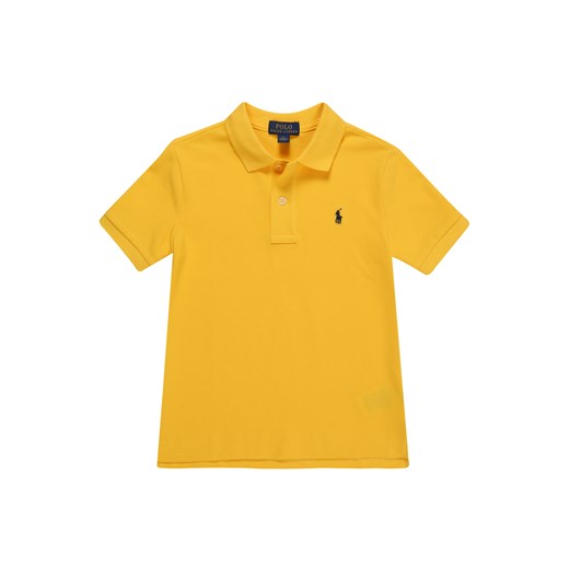 Żółty t-shirt chłopięce Polo Ralph Lauren 