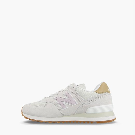 Buty sportowe damskie New Balance do biegania w stylu młodzieżowym płaskie bez wzorów 