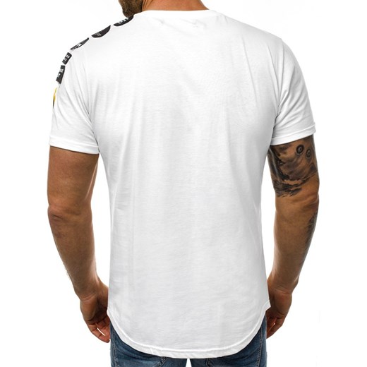 T-shirt męski Ozonee.pl w stylu młodzieżowym z krótkimi rękawami 