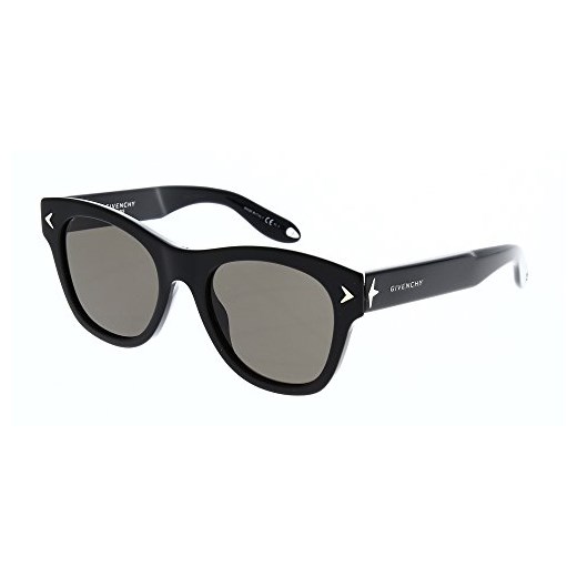 Givenchy – GV 7010/S, okulary przeciwsłoneczne Wayfarer, octan, Pan, Black/Brown (807/EJ), 51/20/145  Givenchy sprawdź dostępne rozmiary Amazon