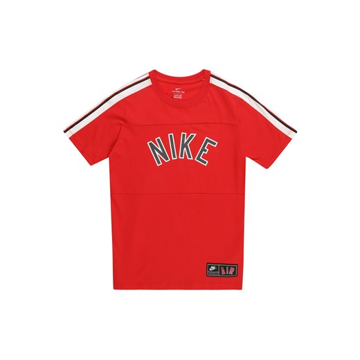 T-shirt chłopięce czerwony Nike Sportswear 