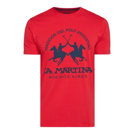 T-shirt męski La Martina z krótkim rękawem 