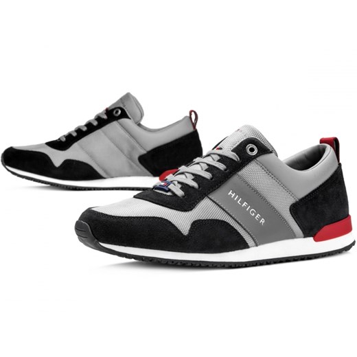 Buty Tommy hilfiger Iconic material mix runner > fm0fm02042 903