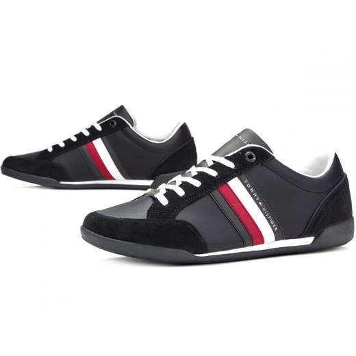 Buty Tommy hilfiger Corporate material mix cupsole > fm0fm02046 403