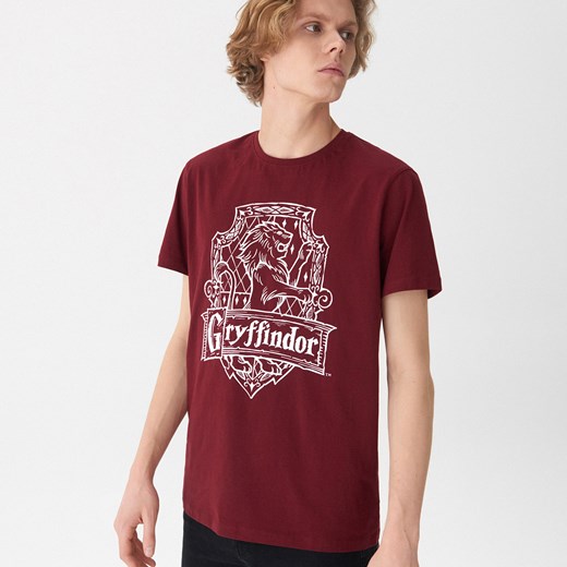 House - T-shirt Harry Potter - Bordowy  House XXL 