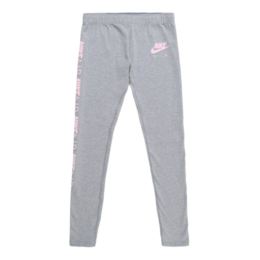 Spodnie dziewczęce Nike Sportswear z napisami bawełniane 