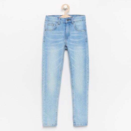 Reserved - Spodnie jeansowe slim fit - Niebieski Reserved  170 