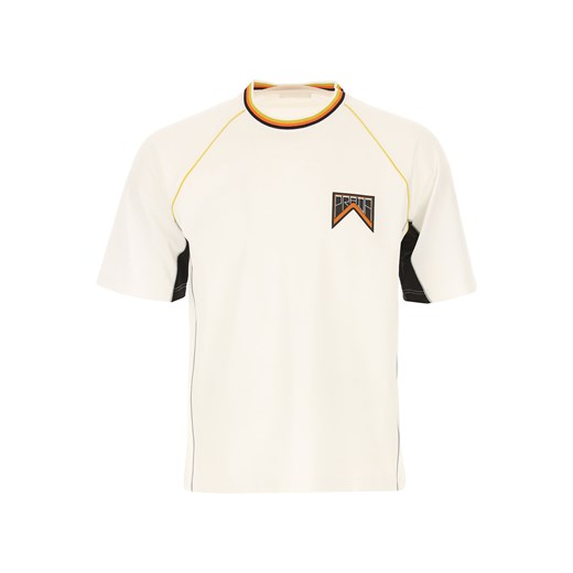 Biały t-shirt męski Prada 