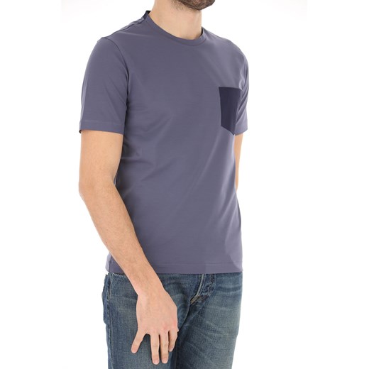 Prada t-shirt męski z krótkim rękawem gładki 