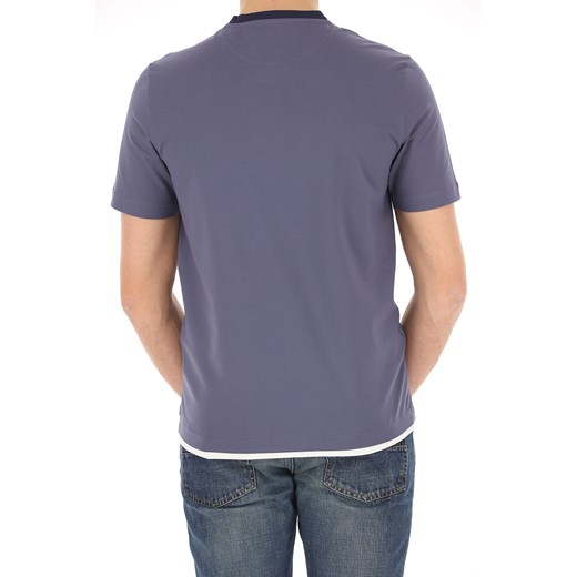 T-shirt męski Prada z krótkim rękawem gładki 