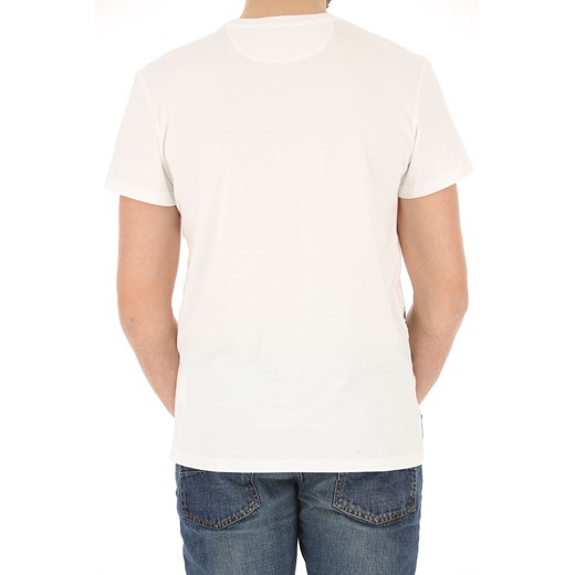 T-shirt męski biały Valentino z krótkim rękawem 