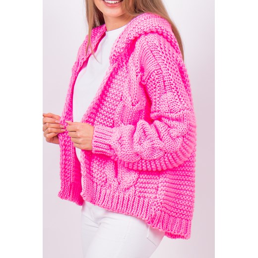 Różowy sweter damski Dolce Vita 