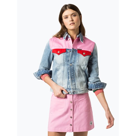 Calvin Klein Jeans - Damska kurtka jeansowa, różowy  Calvin Klein M vangraaf