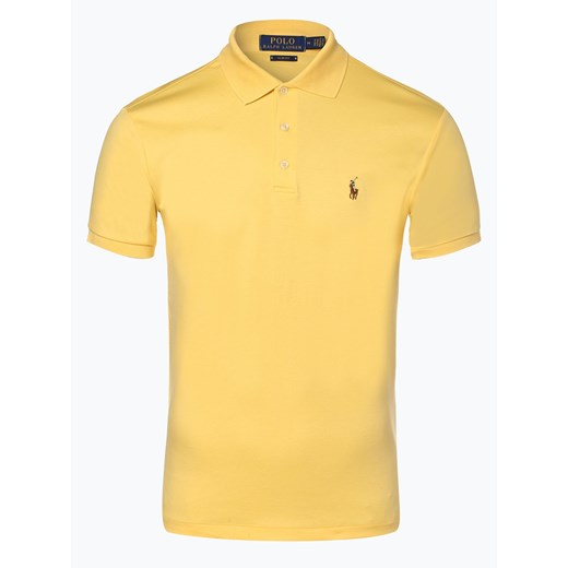 Polo Ralph Lauren - Męska koszulka polo – Slim fit, żółty  Polo Ralph Lauren L vangraaf