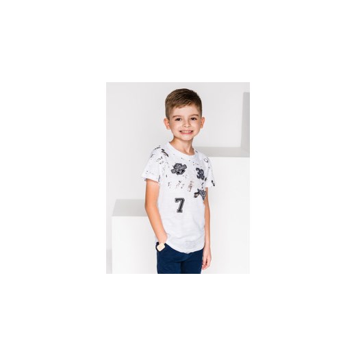Koszulka dziecięca z nadrukiem KS008 - biała