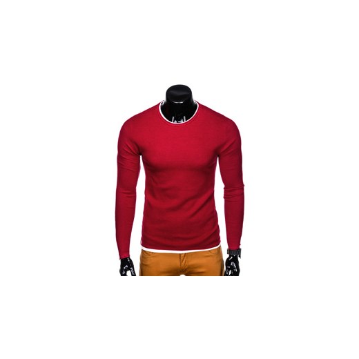 Sweter męski Ombre Clothing czerwony 