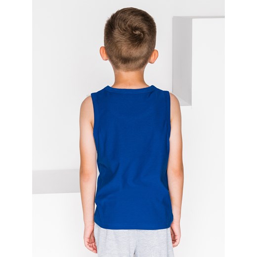 Koszulka dziecięca z nadrukiem KS035 - niebieska