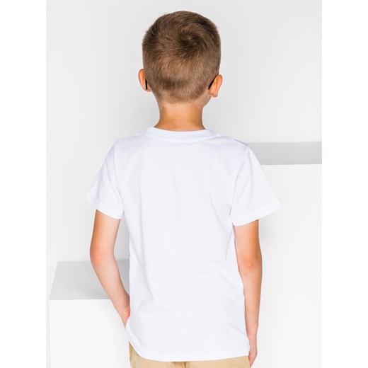 Koszulka dziecięca z nadrukiem KS011 - biała