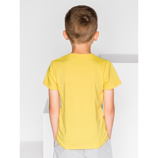 Koszulka dziecięca z nadrukiem KS019 - żółta