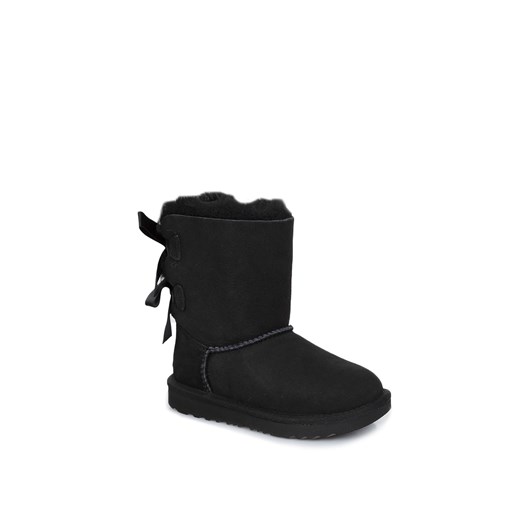 Buty zimowe dziecięce Ugg czarne bez zapięcia śniegowce 