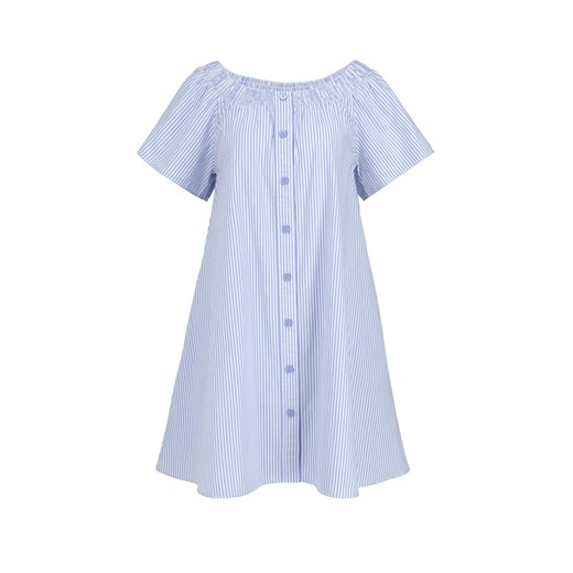 Sukienka niebieska Max & Co. koszulowa z krótkimi rękawami na co dzień 