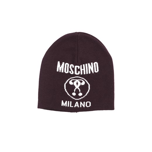Moschino Wełniana czapka  Moschino uniwersalny okazyjna cena Gomez Fashion Store 