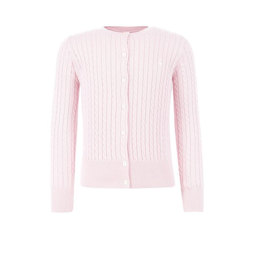 Sweter dziewczęcy Polo Ralph Lauren różowy 