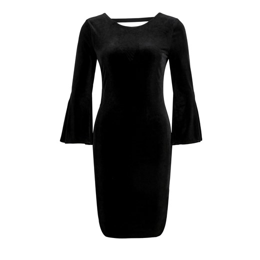 Sukienka czarna Armani bez wzorów mini casualowa dopasowana 
