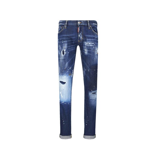 Niebieskie jeansy męskie Dsquared2 