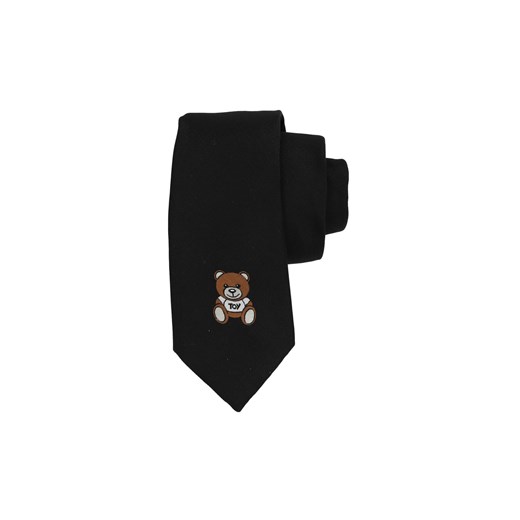 Moschino Jedwabny krawat  Moschino uniwersalny okazja Gomez Fashion Store 