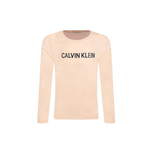Bluzka dziewczęca Calvin Klein z długim rękawem 