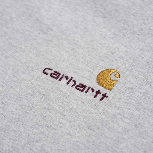 T-shirt męski Carhartt Wip z krótkim rękawem bez wzorów 