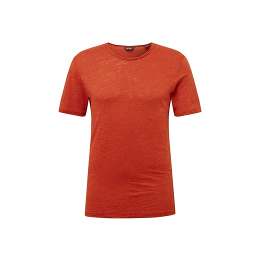 Only & Sons t-shirt męski z jerseyu pomarańczowa z krótkimi rękawami 